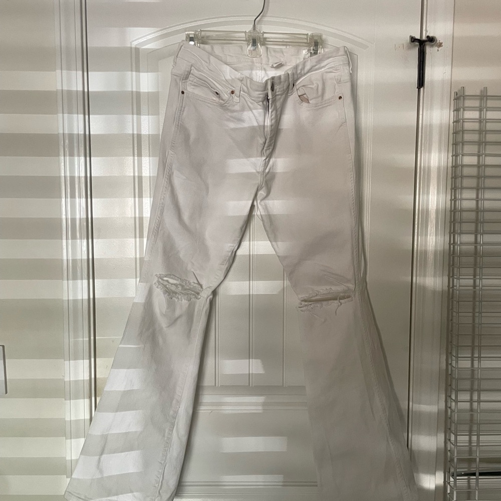 Women's H&M White Jeans